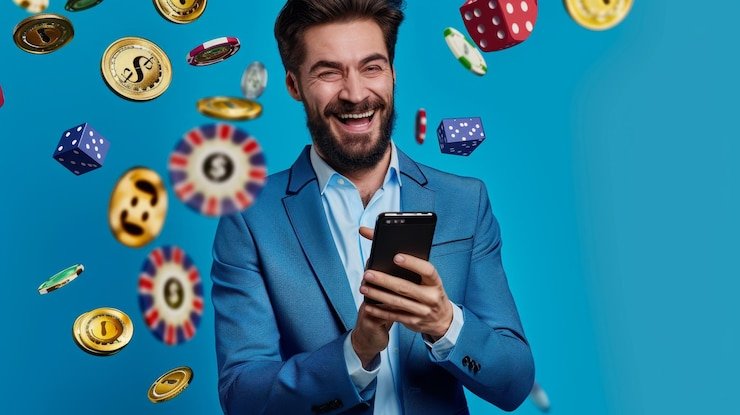 Pengguna memperhatikan permainan bertanggung jawab dan pengaturan keuangan di platform hiburan digital